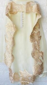 offwhite organza suit set - Image 3