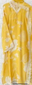 Begonia Sunshine yellow  suit set - Image 3