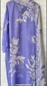 organza silk suit set - Image 4