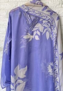 organza silk suit set