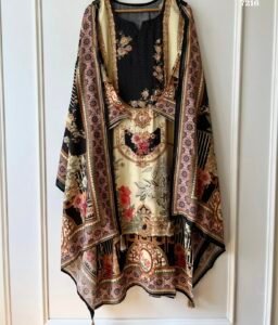 Muslin pakistani suit set - Image 4