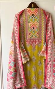 Paakeza pakistani suit set