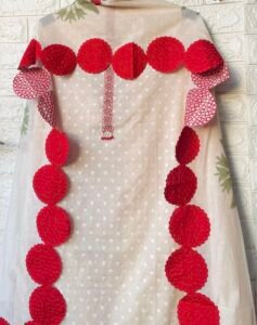 Pure chanderi suit