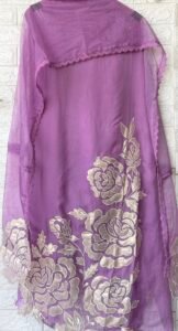 Organza floral suit set - Image 5
