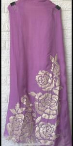 Organza floral suit set - Image 4