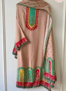 Pure muslin suit set