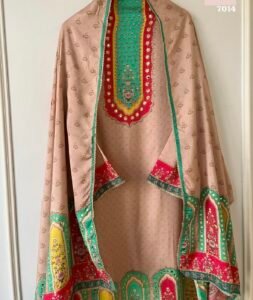 Pure muslin suit set - Image 3