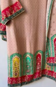 Pure muslin suit set - Image 6