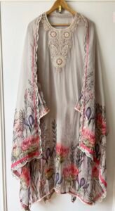 Pure organza suit set - Image 4