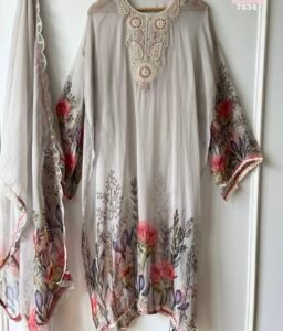 Pure organza suit set