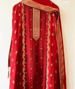 Banarasi suit set - Image 3