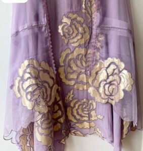 Lilac organza suit set - Image 3