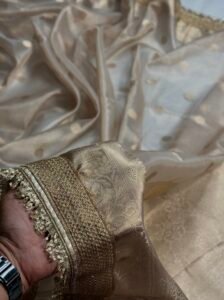 Pure tissue banarasi saree - Image 2