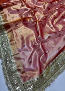 Pure tissue silk saree - Image 3