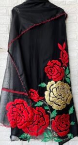 Organza floral suit set - Image 2