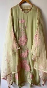Floral pakistani suit set - Image 2