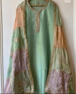 Pure tissue handwork suit set - Image 5