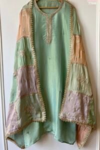 Pure tissue handwork suit set - Image 4