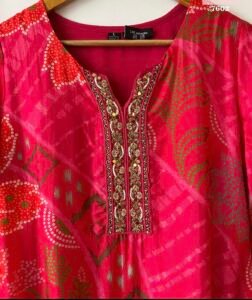 Lace work Pakistani suit set - Image 3