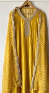 Pure silk suit set