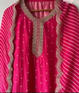 Pure silk suit set