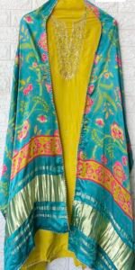 Gazzisilk floral suit set - Image 3