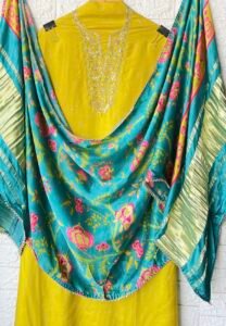Gazzisilk floral suit set - Image 4