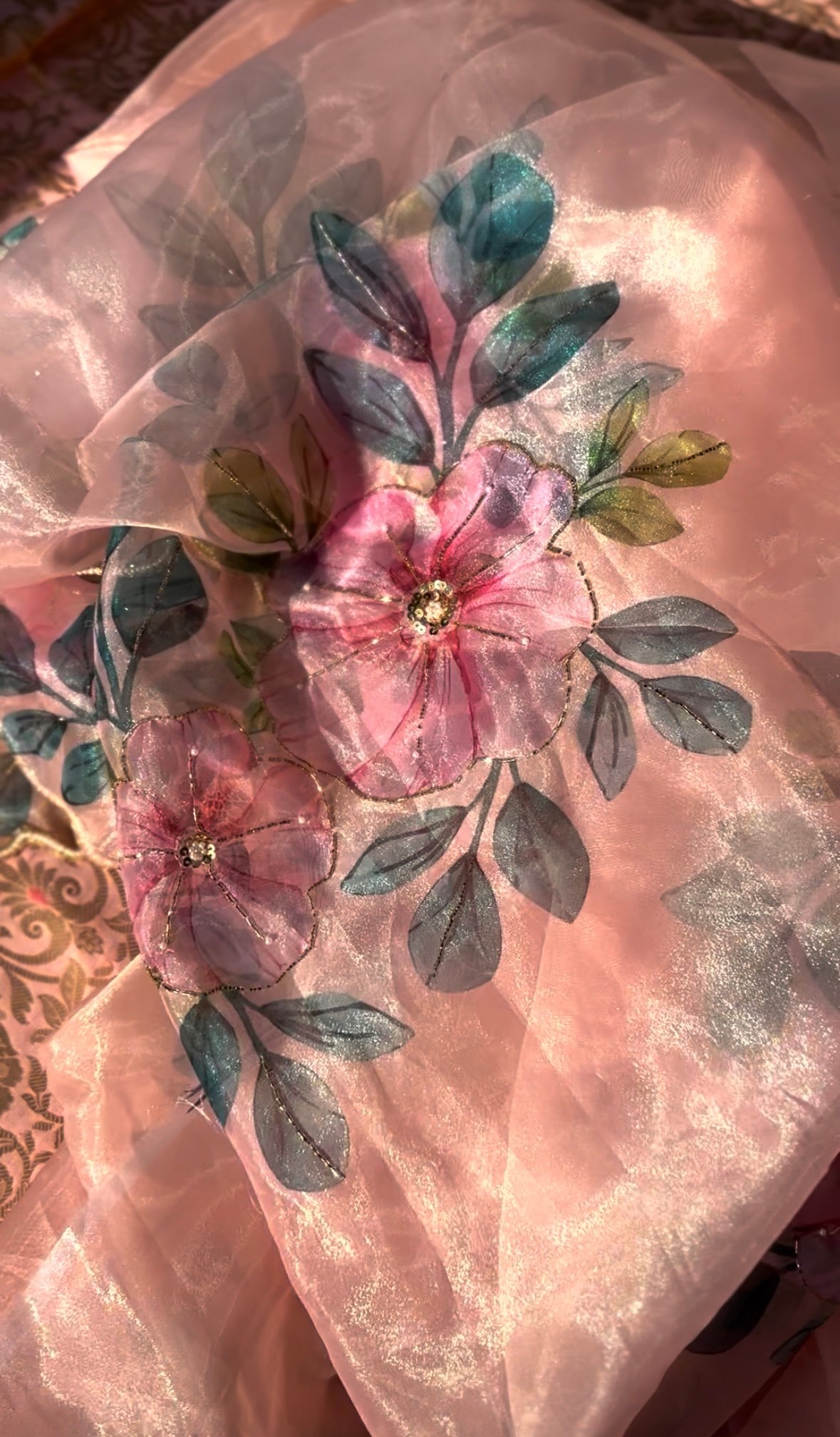 Sitara handwork saree