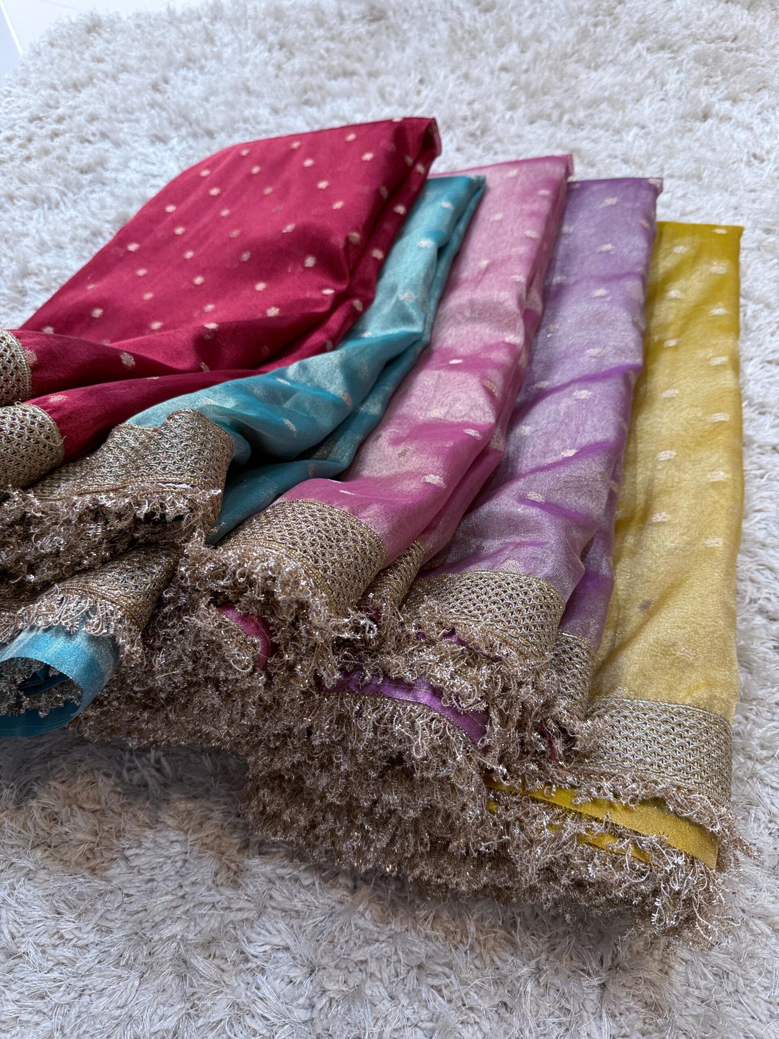 Banarasi silk colors