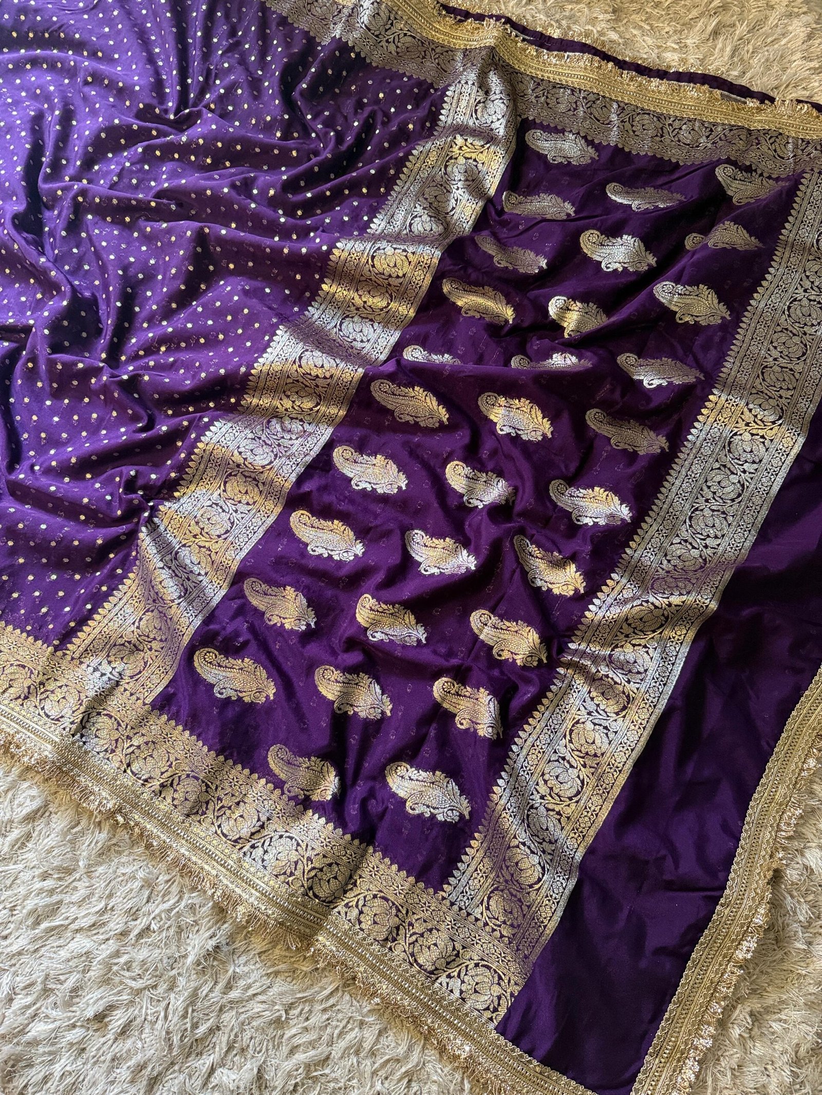 Pure banarasi silk saree - Image 6