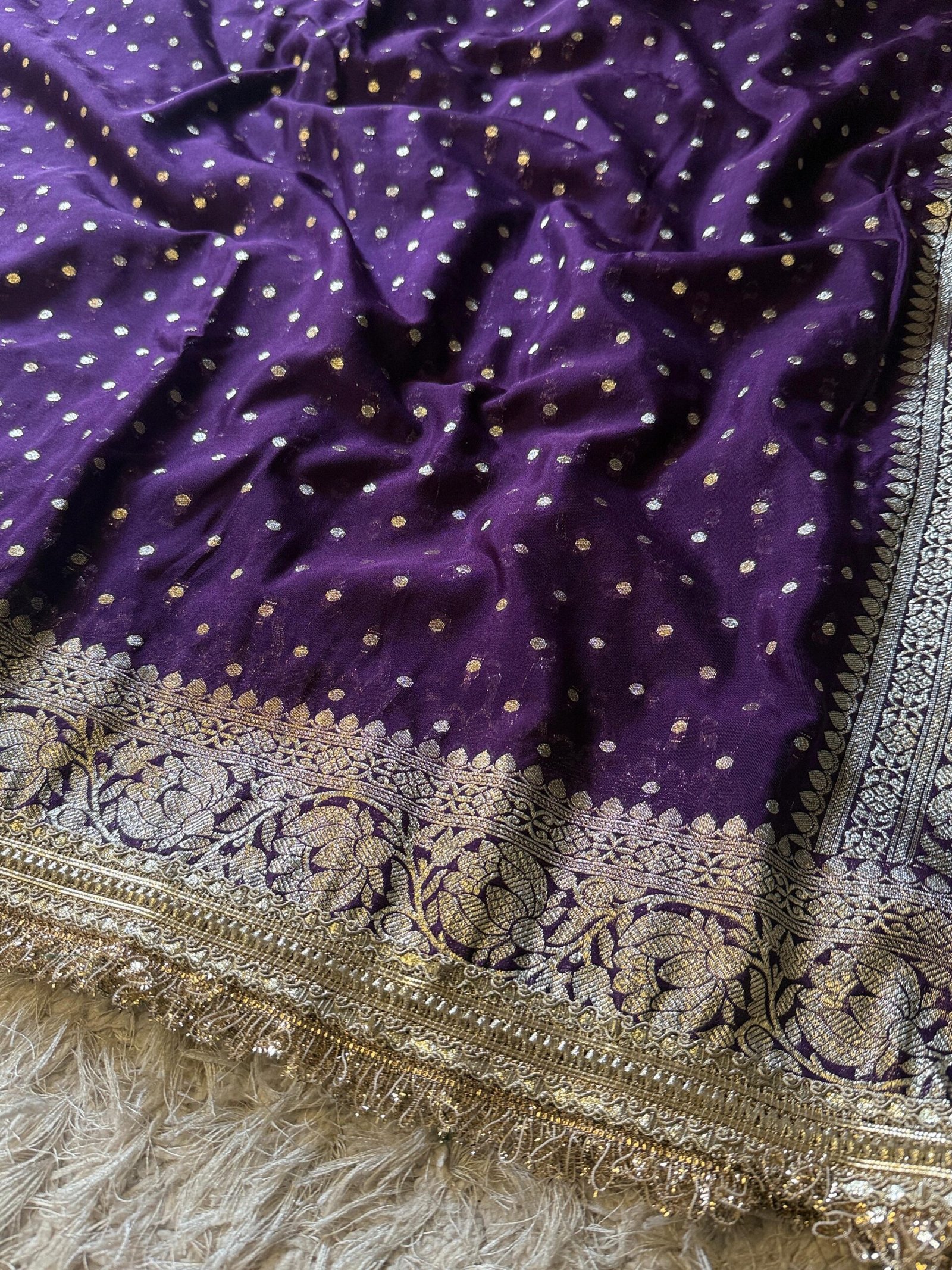 Pure banarasi silk saree - Image 10