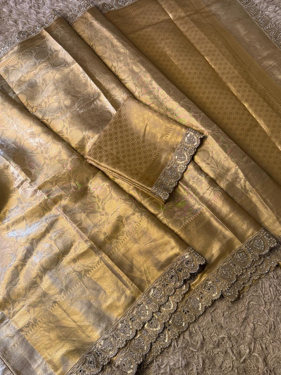 Gold Kanjivaram Silk