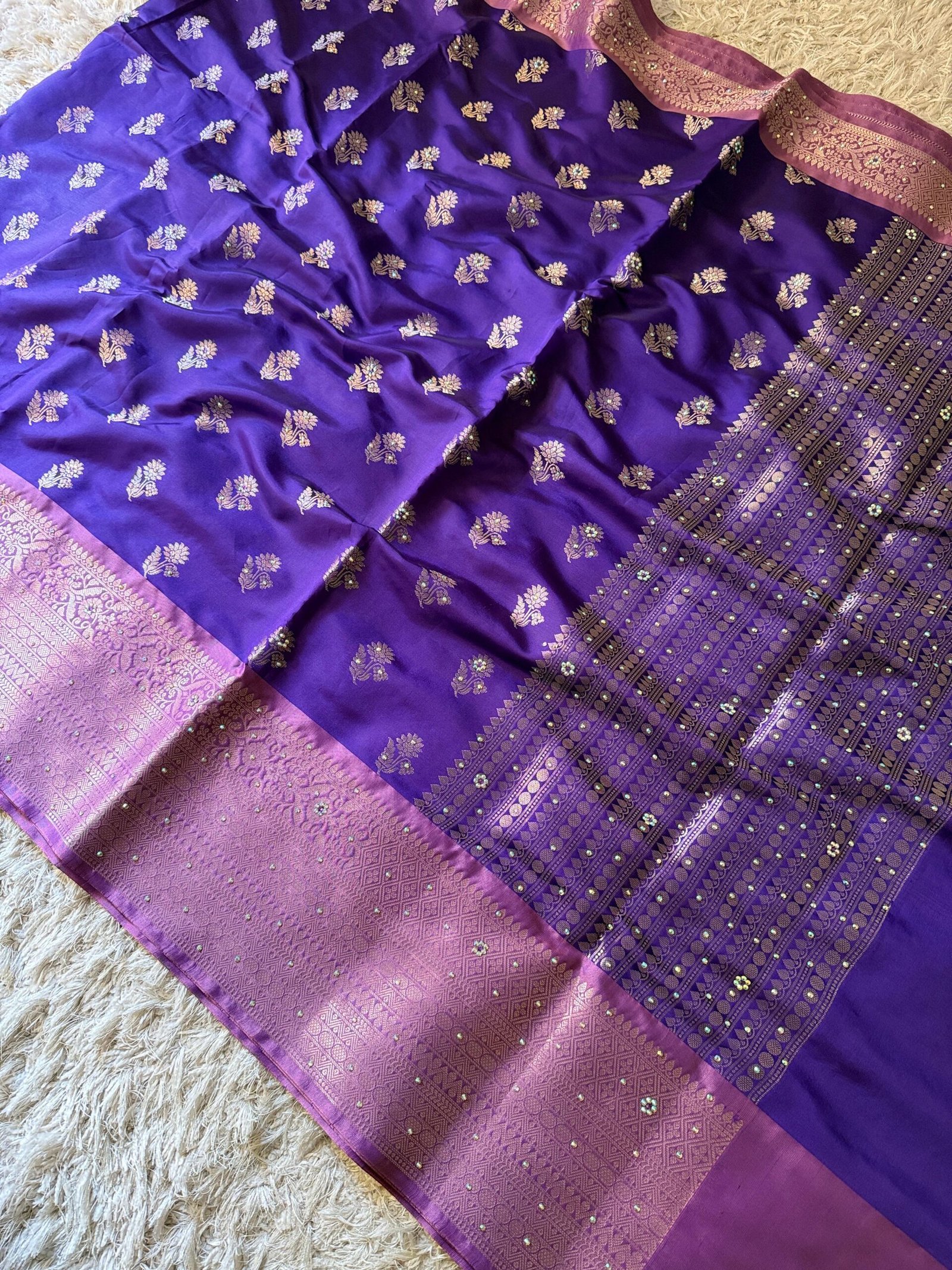 Banarasi katan silk saree