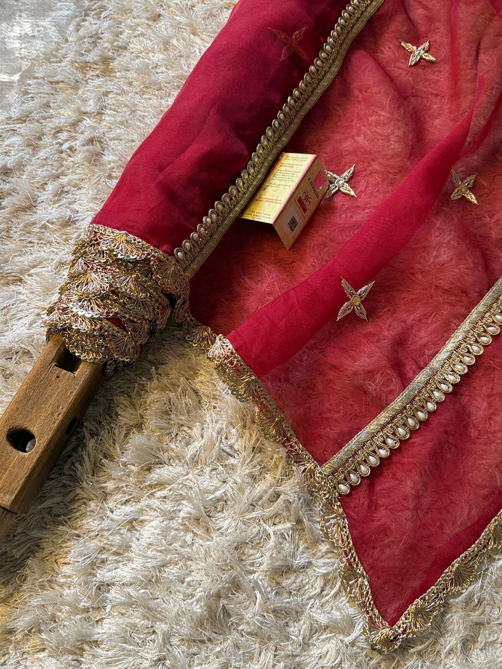 Pure silk saree - Image 7