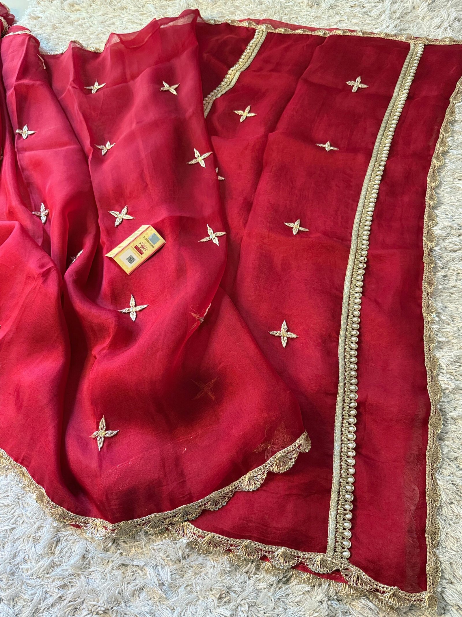 Pure silk saree - Image 12