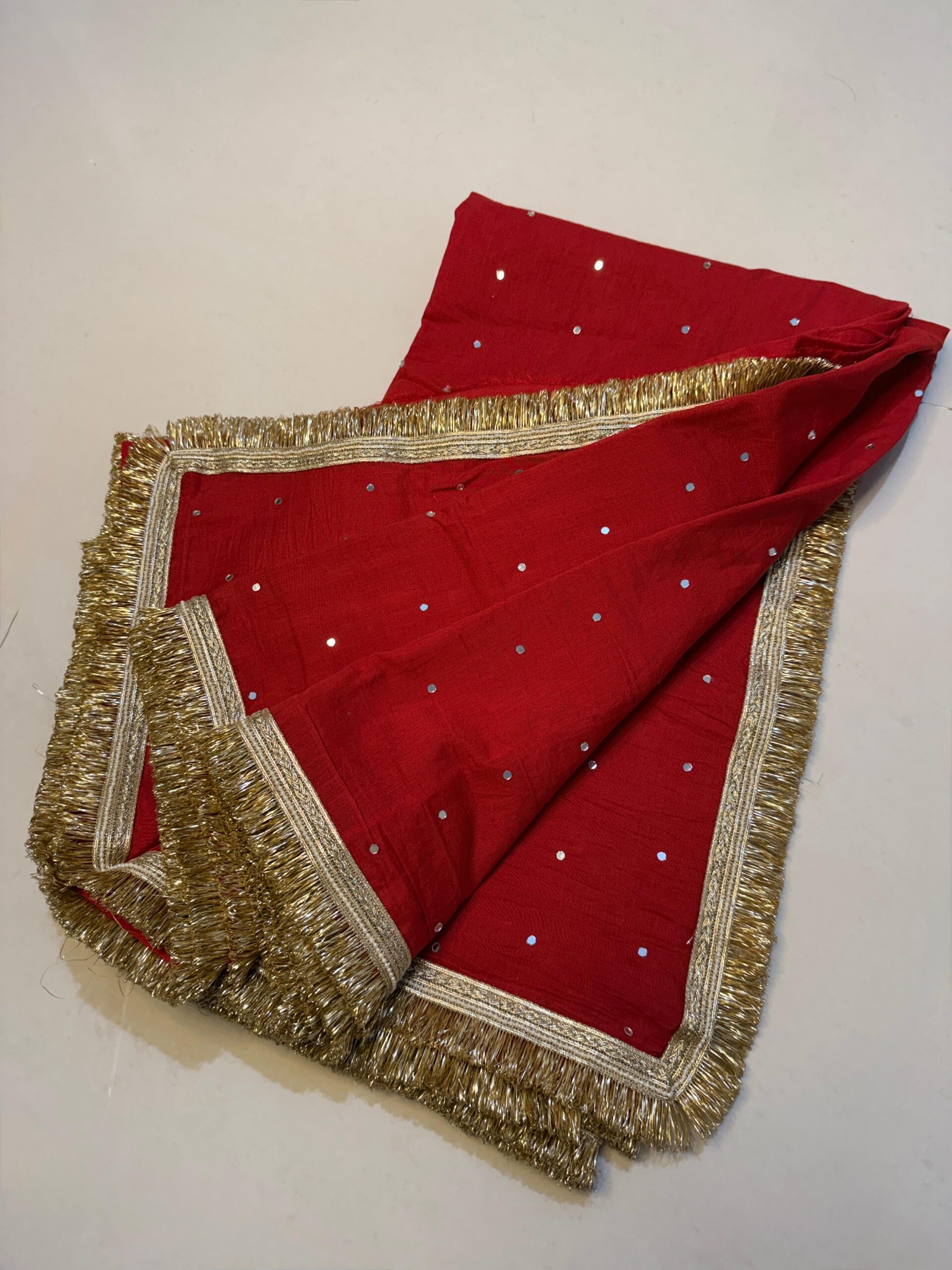 Cotton katan silk saree