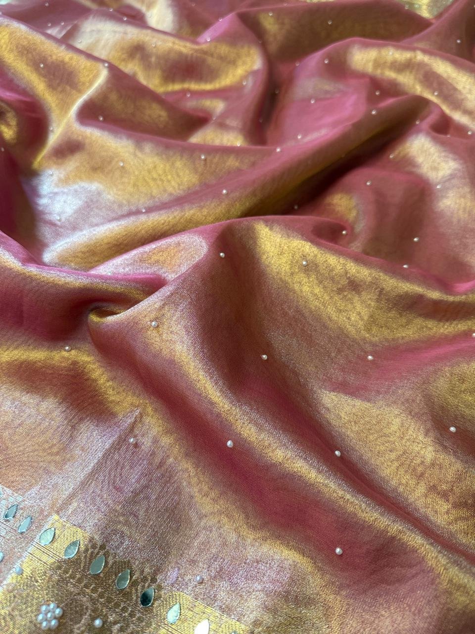 Banarasi tissue silk saree - Image 5